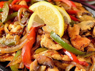 Chicken Fajita With Mozzarella Cheese Fatteh Meal