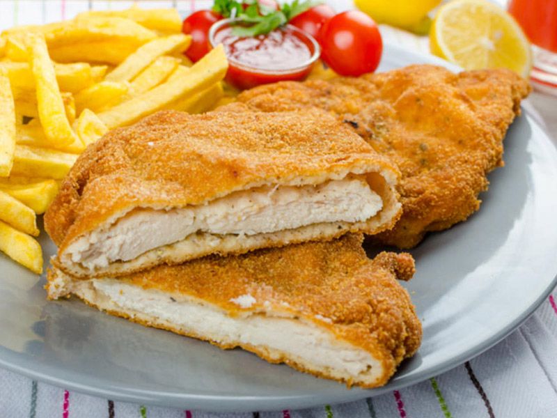 Chicken Pane Meal
