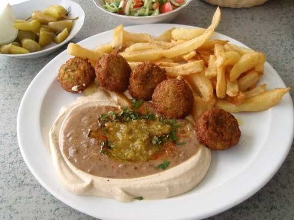 Foul With Olive Oil And Taamia Order