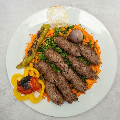 Kandouz Kofta meal