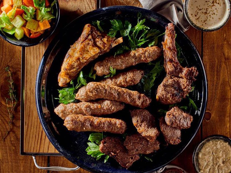 Kofta And Shish Meal