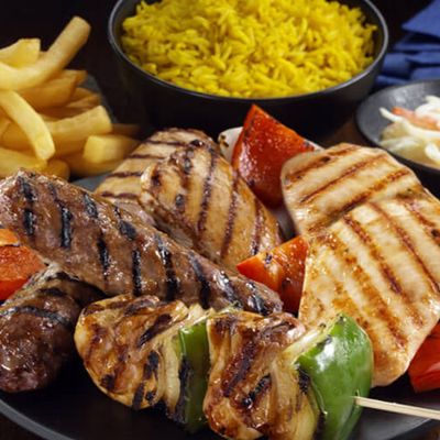 Mixed Grill Chicken Breasts Meal