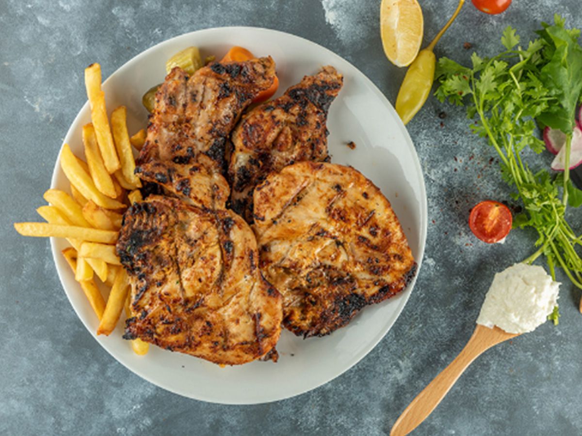 Mix chicken meal