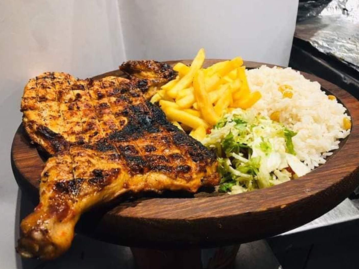 1/2 grilled chicken meal