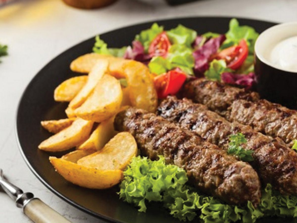 Half kofta meal