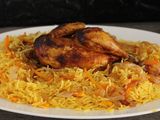 Double Grilled Chicken Thighs Meal