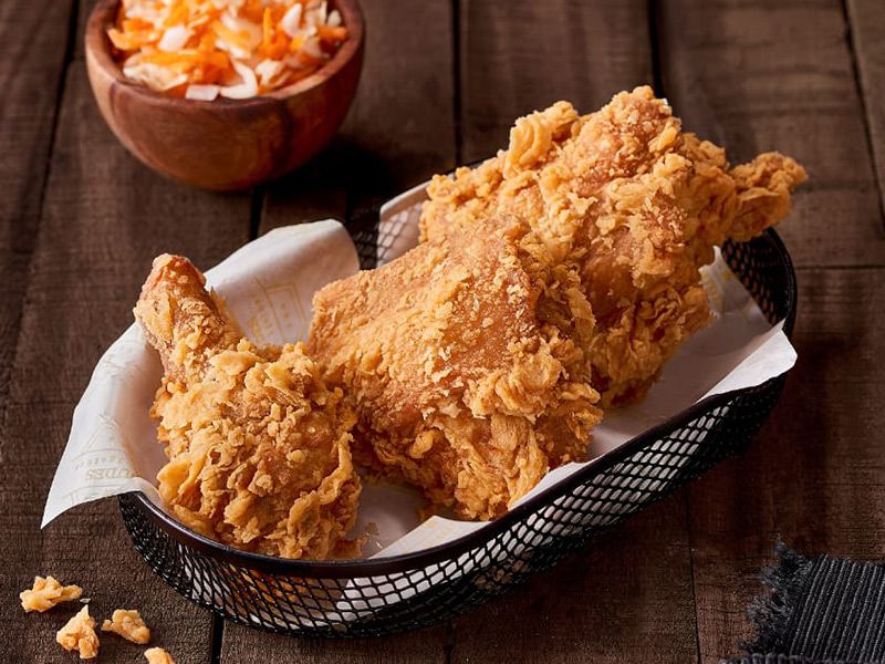 3 Broasted Chicken Pieces Meal
