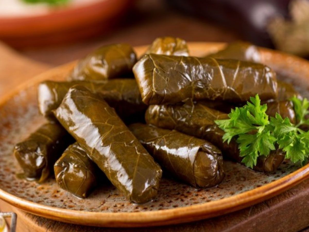 grape leaves