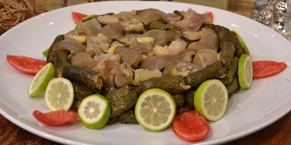 Vine Leaves With Knuckles Casserole