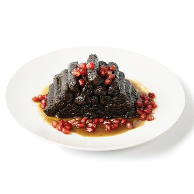 Vine Leaves With Molasses Mahshi