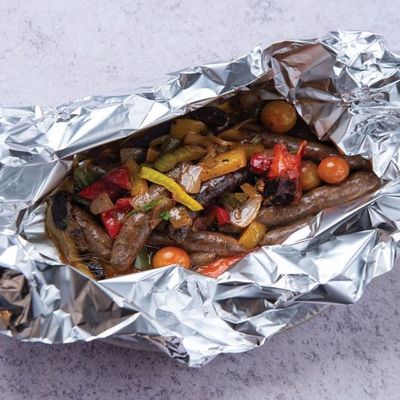 War2et Sausage with Butter