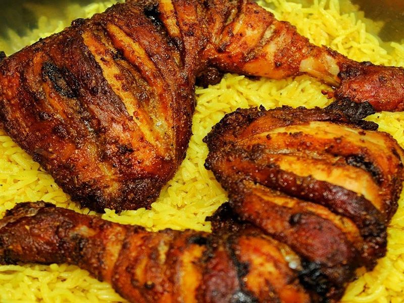 Charcoal Grilled Chicken Thigh
