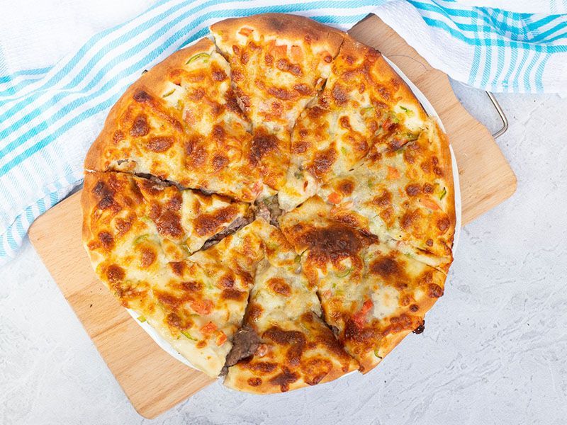 Wesh Meat Pizaa