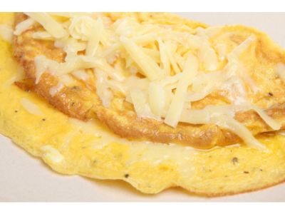 Omelette With Roumi Cheese Sandwich