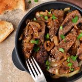 Meat with Onion Casserole