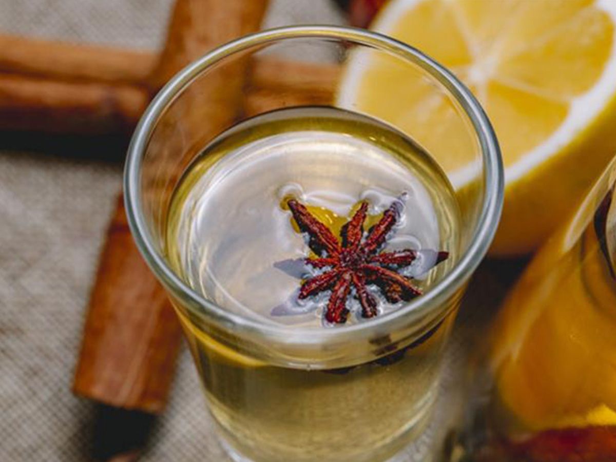 Anise with lemon