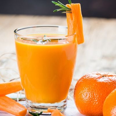 Fresh tangerine juice