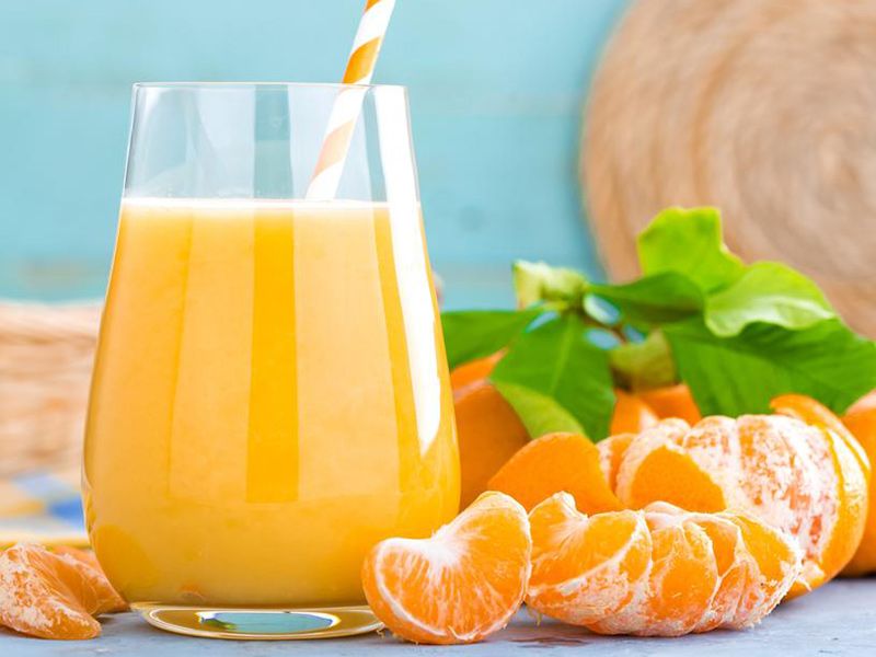 Tangerine With Lemon Juice