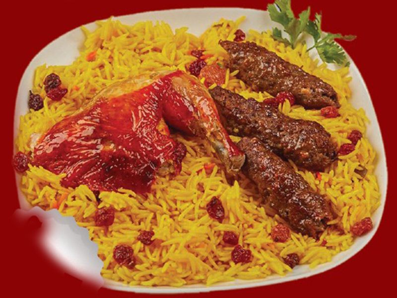 Quarter Grilled Chicken With 1/4 Kilo Kofta Meal