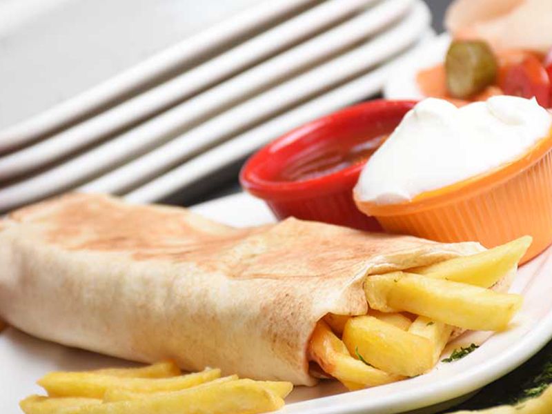 Count Of 2 French Fries Mozzarella Cheese Sandwiches