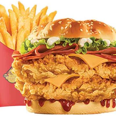 Volcano fried chicken
