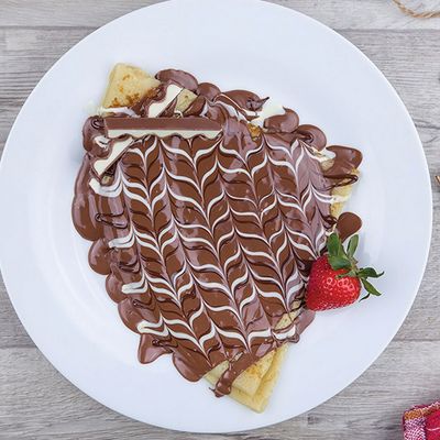 Plain Nutella crepe