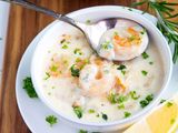 Creamy seafood pasta
