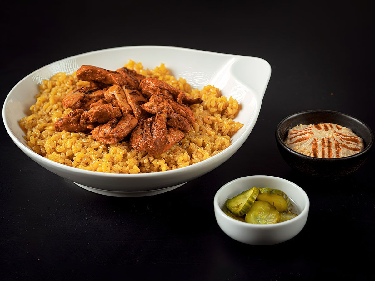 Shish Tawook Platter