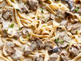 Pasta With Mushroom Sauce