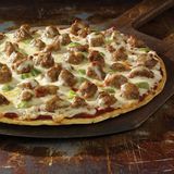Oriental Sausage Pizza
