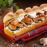 Cordon Bleu With Shish Tawook Sandwich