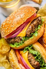 Buy Classic Beef Burger 150 Gm Sandwich And Get Combo Free