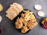 Fried Broasted Half Chicken Meal