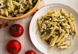 Medium mushroom pasta