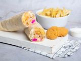 Falafel With French Fries Sandwich