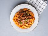 Oriental Sausage Pasta