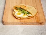 Boiled Eggs Sandwich