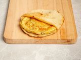 Eggs With Mozzarella Cheese Sandwich