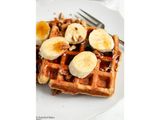 Waffle With Banana