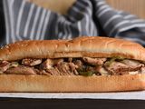 Chicken Fajita Burger Sandwich