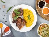 1/4 Grilled Chicken Meal