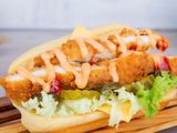 Crunchy Chicken With Mozzarella Cheese Sandwich