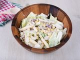 White Sauce Pasta with Cheese and Chicken