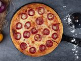 Oriental Sausage Pizza