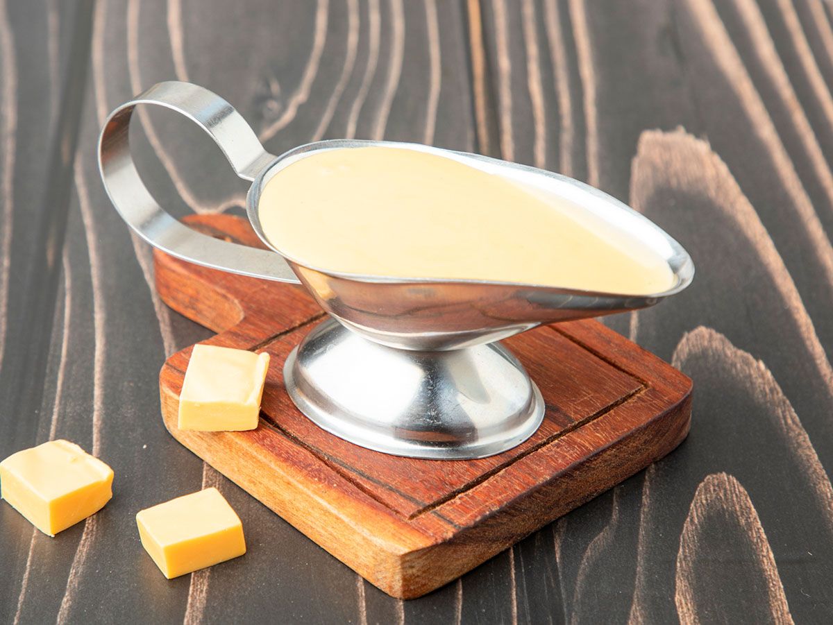 علبة جبنة مدخنة