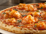Shrimp pizza