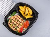 Chicken Burger Platter
