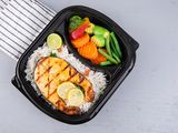 Grilled Salmon Platter