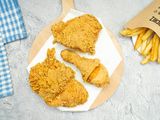 3 Pieces Broasted Meal