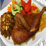 1/2 Duck With Mombar Meal